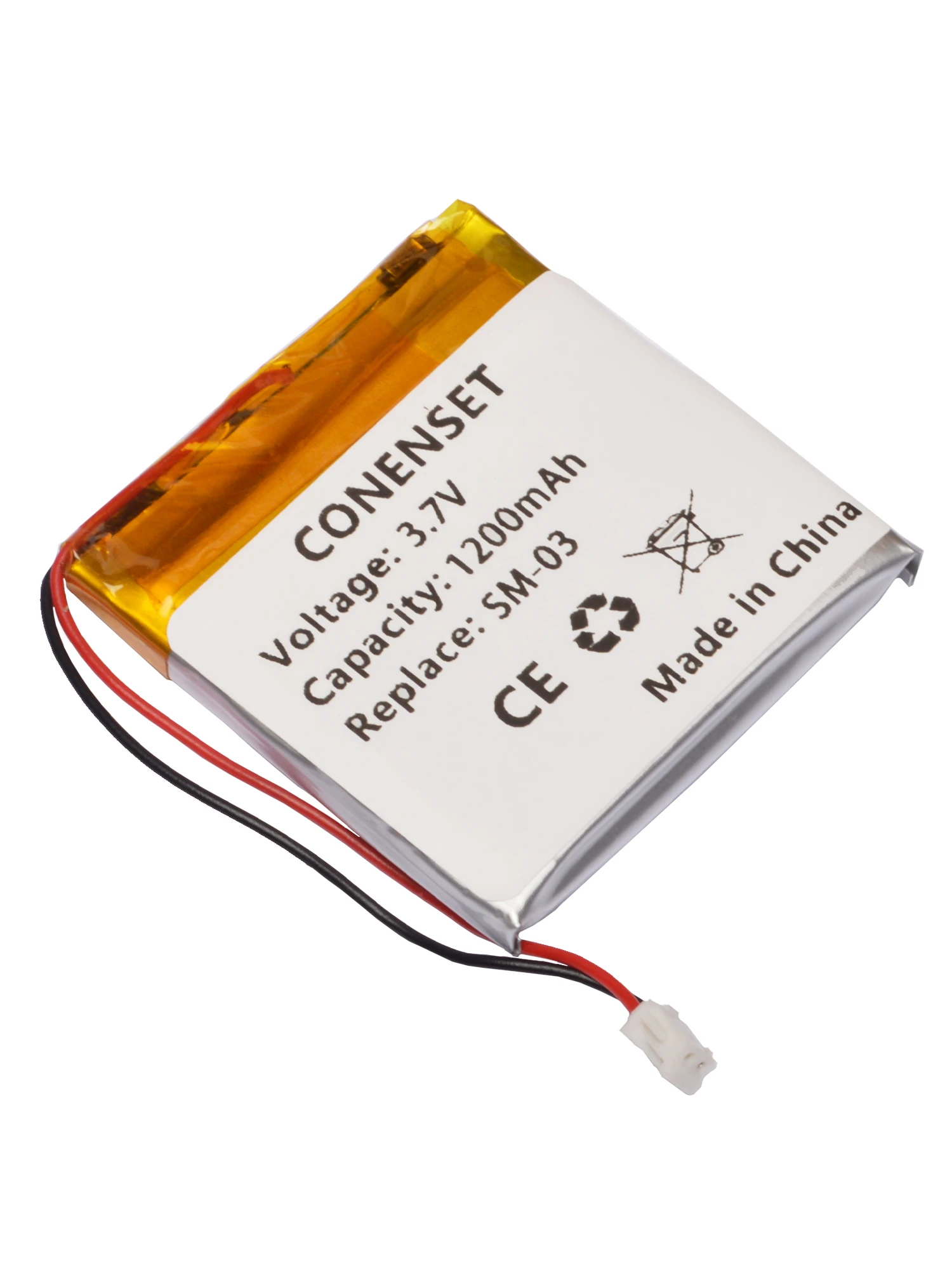 Bateria zamienna 3.7V 1200mAh do słuchawek bezprzewodowych Sony WH-1000XM3 WH-1000XM4 WH-XB900 WH-XB900N WH-CH710N/B SM-03 — zdjęcie produktu 3