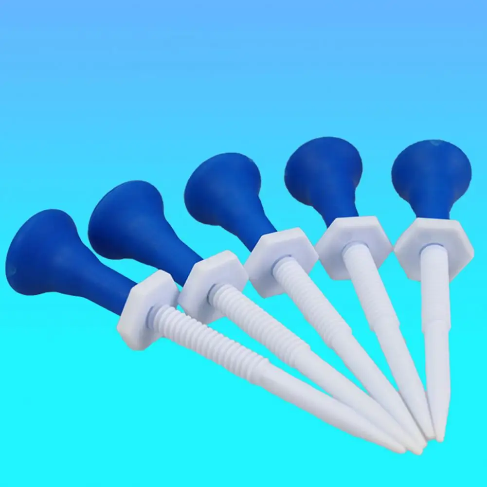 Golf Tee Verstelbare Hoogte Golf Tee Set Met Scherpe Tip Bal Houder Spike Ideaal Trainingshulpmiddel Voor Binnen/Buiten