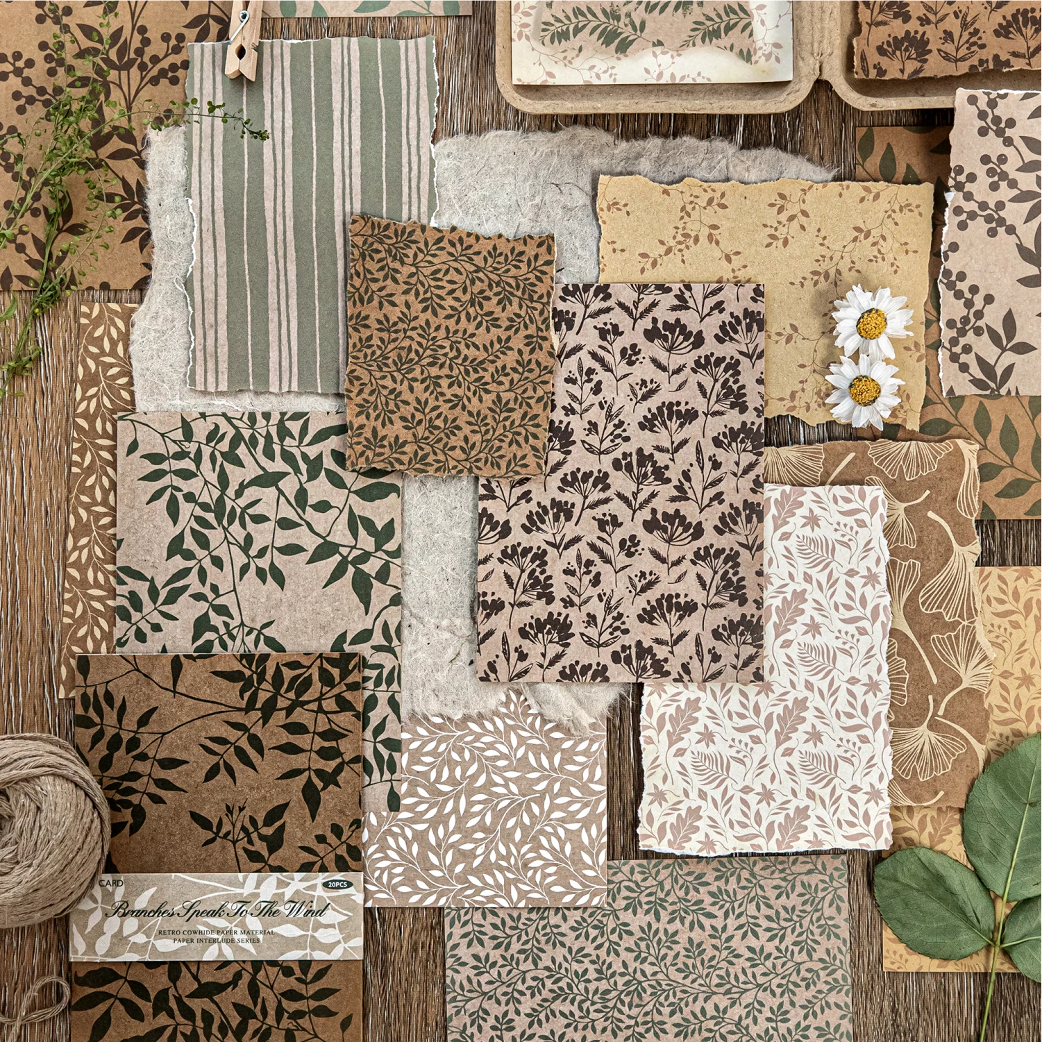 JIANQI 20枚入り クリエイティブスクラップブック ヴ - Vintage Junk Journal Scrapbooking Paper のレビューと価格