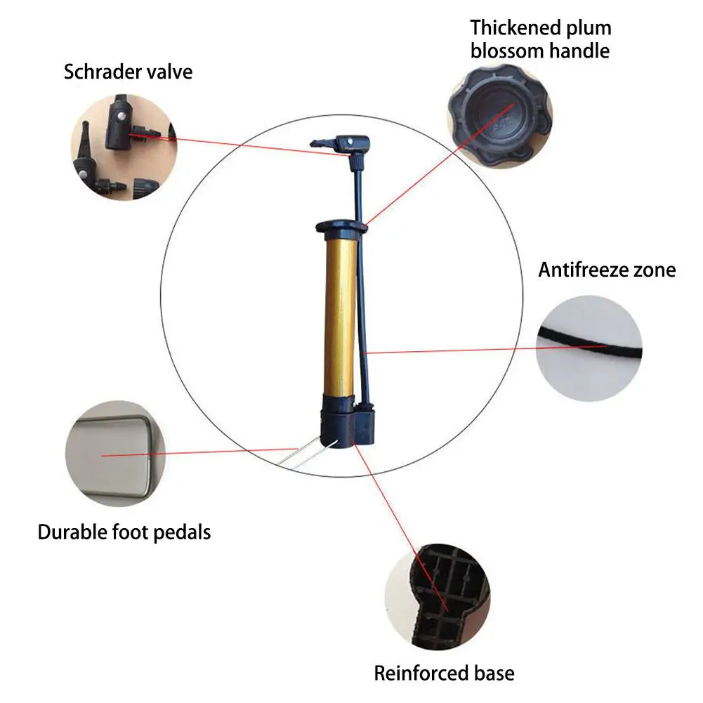 Bomba Inflator De Basquete, airbag inflável, armazenamento líquido, agulha, O7F6