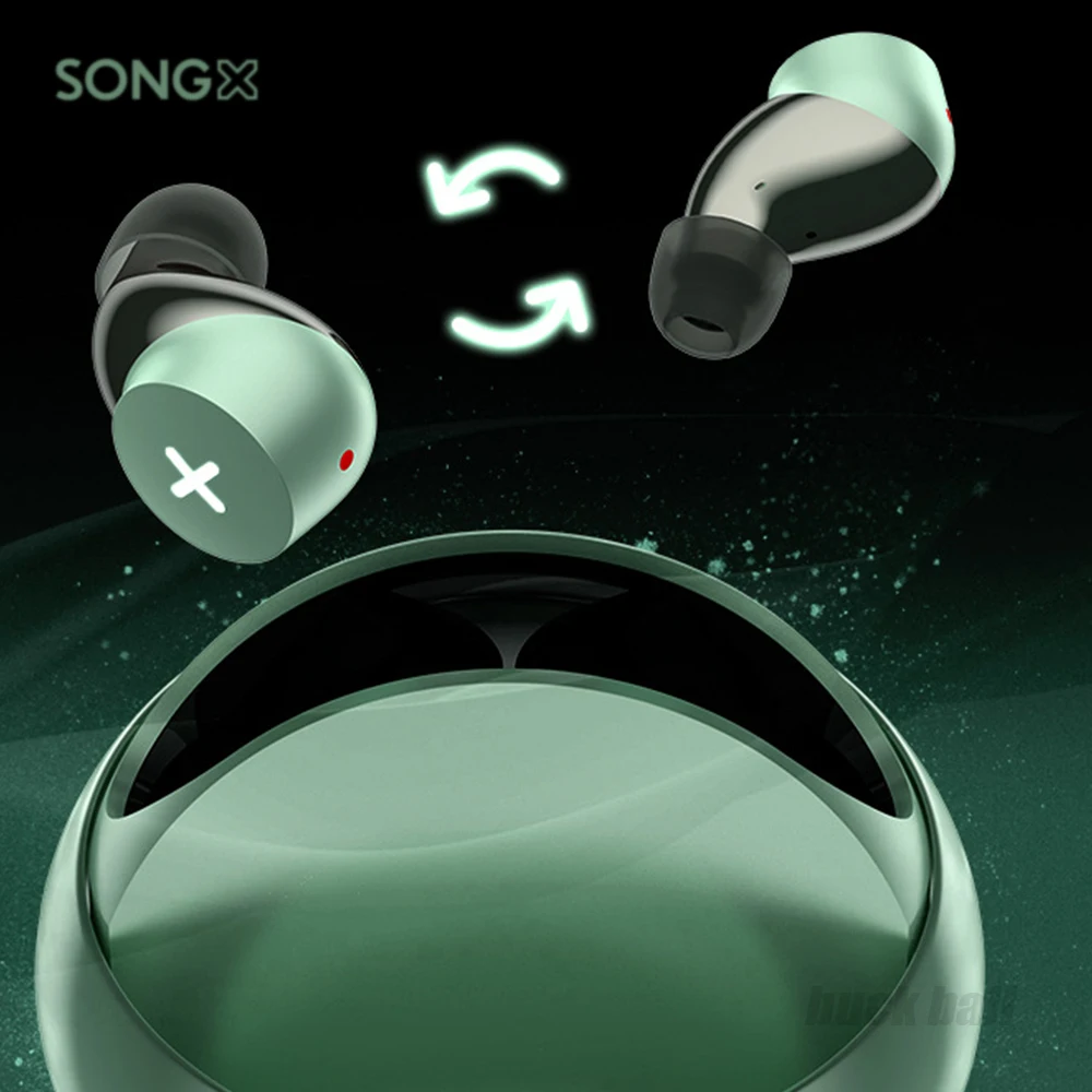 SONGX SX06 Earphones TWS True Wireless Headset Waterproof Bluetooth 5.0 Earbuds In-Ear Design High Sound Quality Gaming Outdoor