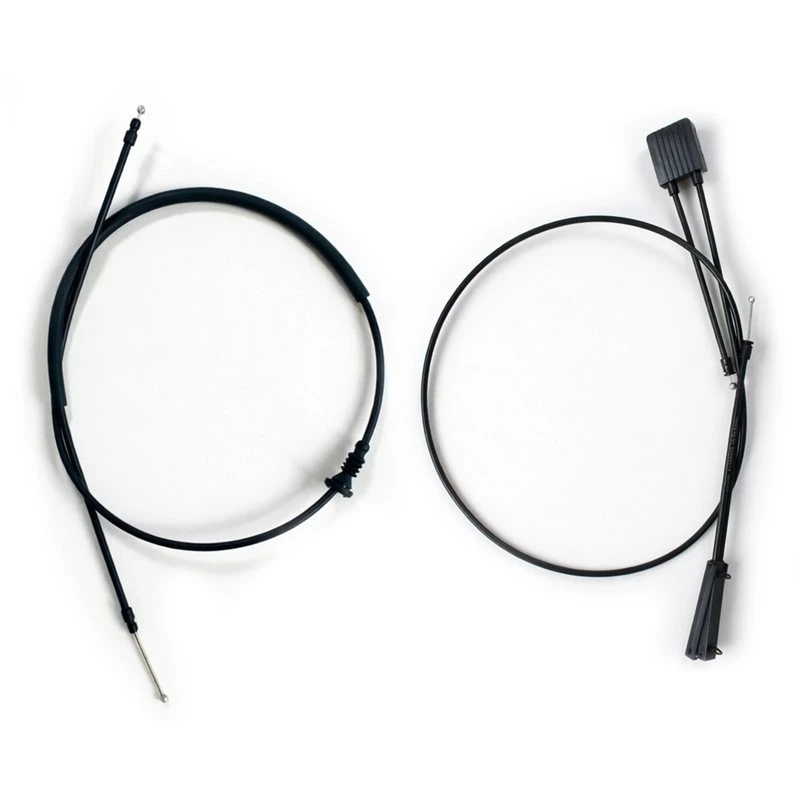 For MINI F54, F55 F56, F57 F60 Compatible Front& Rear Bonnet Hood Cable- Car Replacement Part 51237495843 51237430846