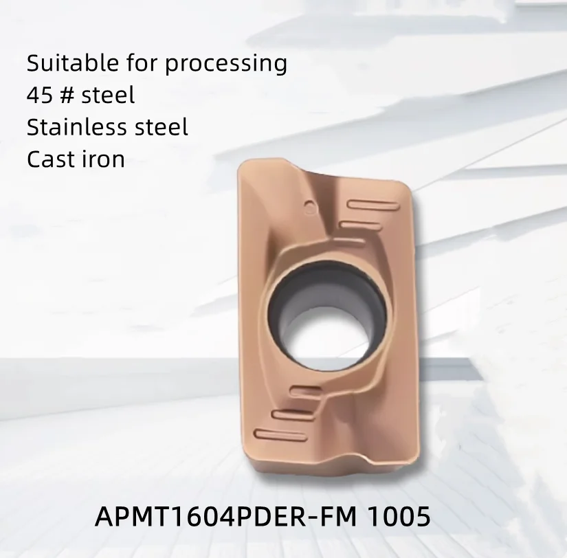 1Box (10pcs) APMT1604PDER-FM 1005 High-quality CNC Carbide Inserts
