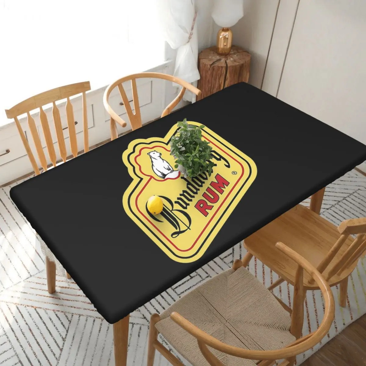Bundaberg Rum Custom Rectangular Tablecloth Waterproof Table Cover for Festival Party Decorations Table Cloth