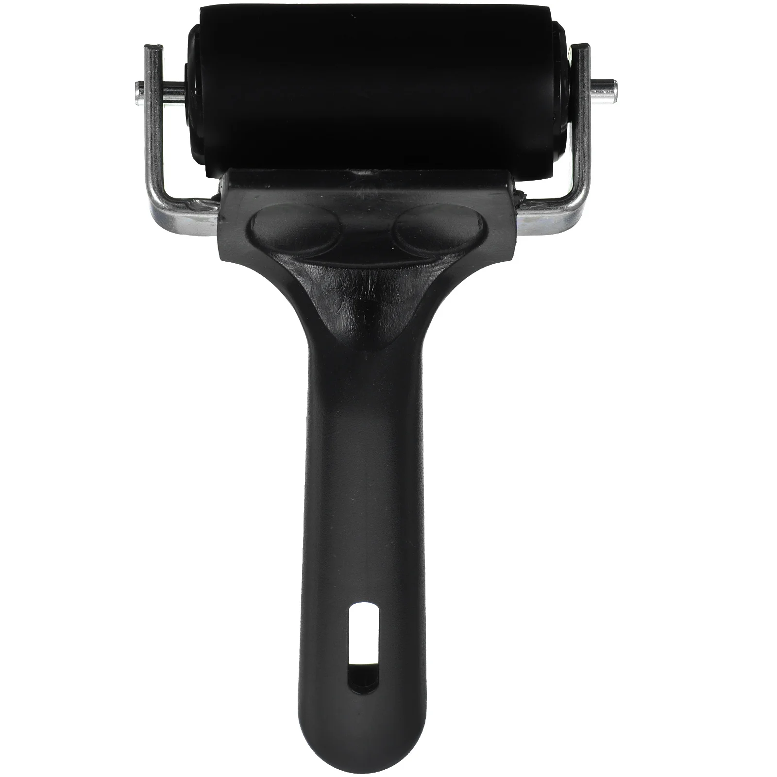 أسطوانة حبر الزيت معدنية مقاس 15 × 6 سم لطباعة الختم وتوزيع الحبر السلس وسهلة التنظيف ومقبض متين #4