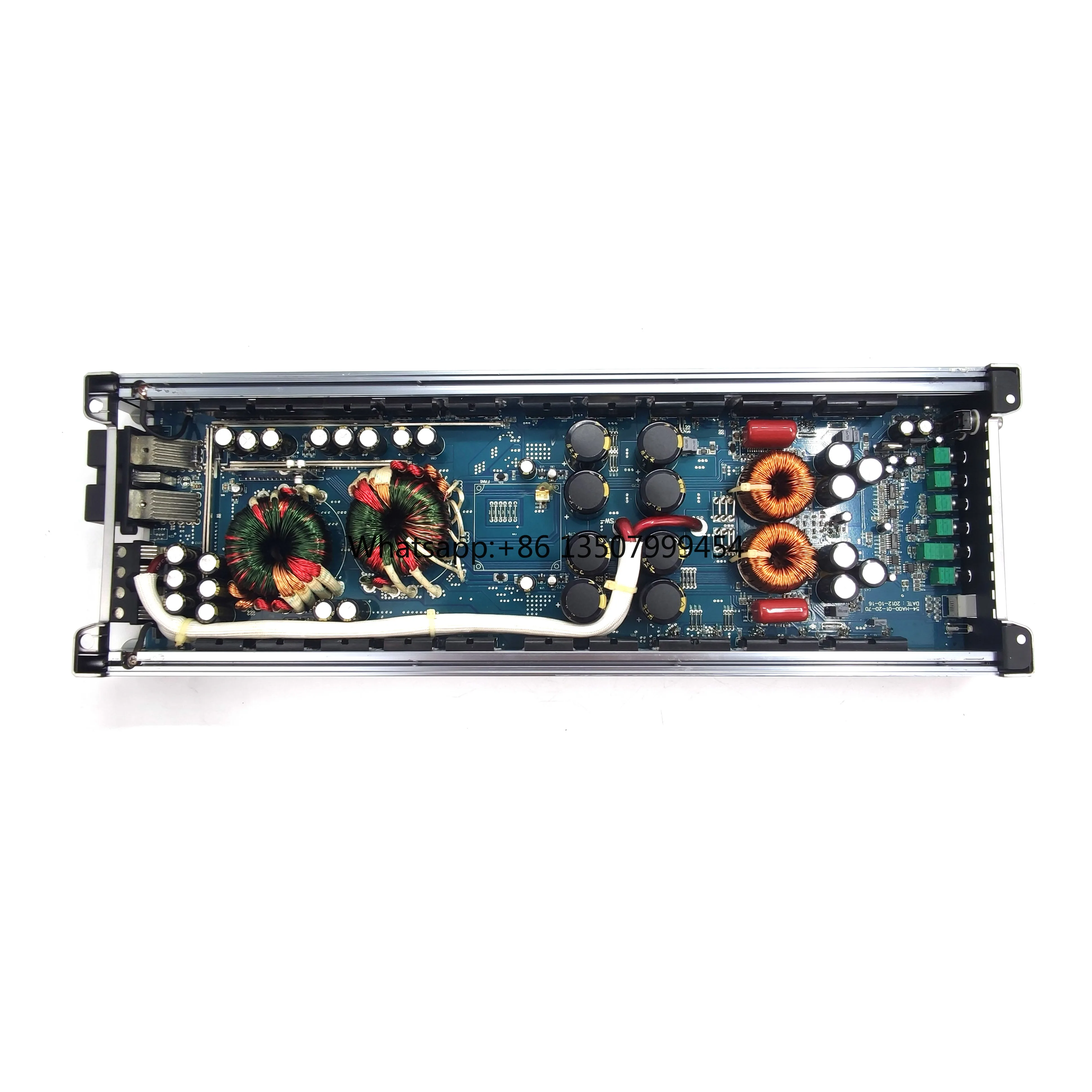 Amplificador de Áudio Automotivo OEM 3000W de Alta Potência Classe D 12-24V 10Hz-250Hz 1 Canal com Processador de Subwoofer e Crossovers Mono/Estéreo