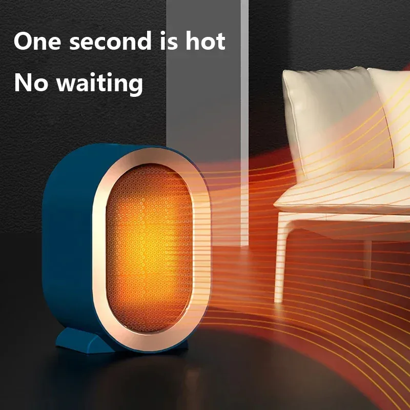 

Novel Mini Portable Electric Heater Hot Consumer Electronic Room Household Portable Desktop Warm Air Heater Mute Office Heater