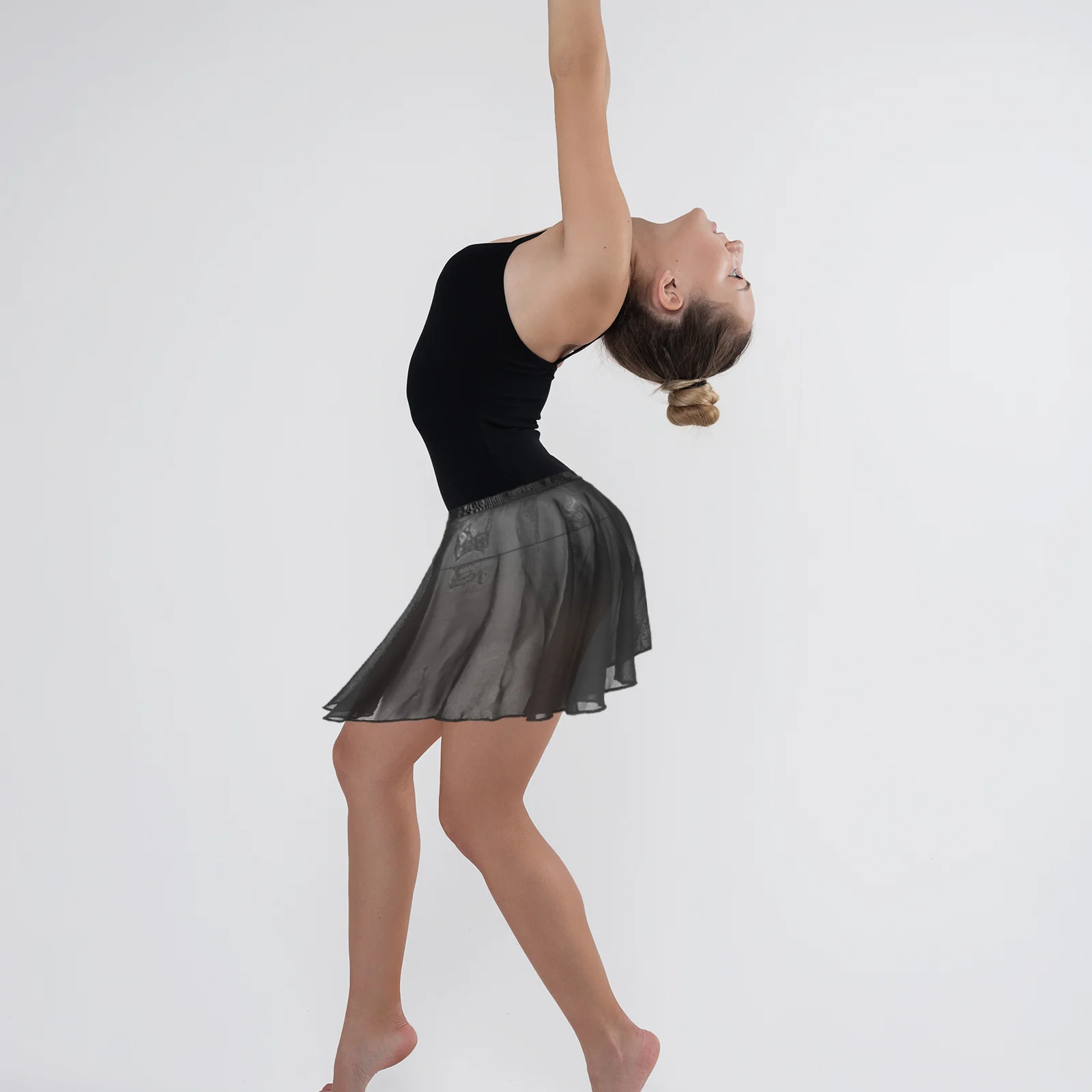 

Women Ballet Skirt Chinlon Exquisite Soft Comfortable Wrap Dance Skirt Ballet Class Performance Costume Dancewear