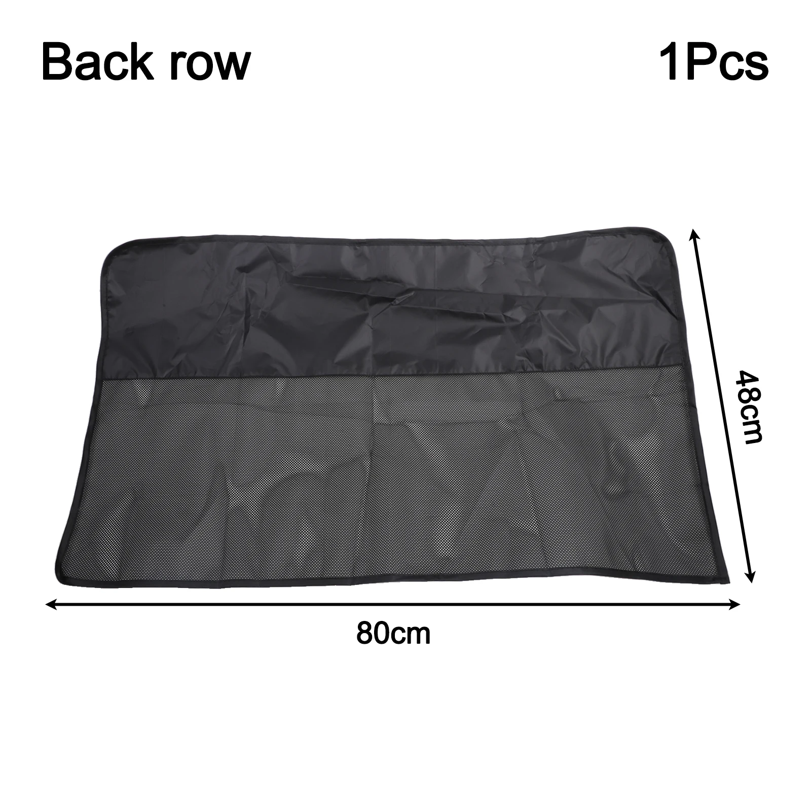 Black UV Block Visor Breathable Mesh Car Shade Sunshade Dual-Layer Design Customizable Shading Complete Sun Protection