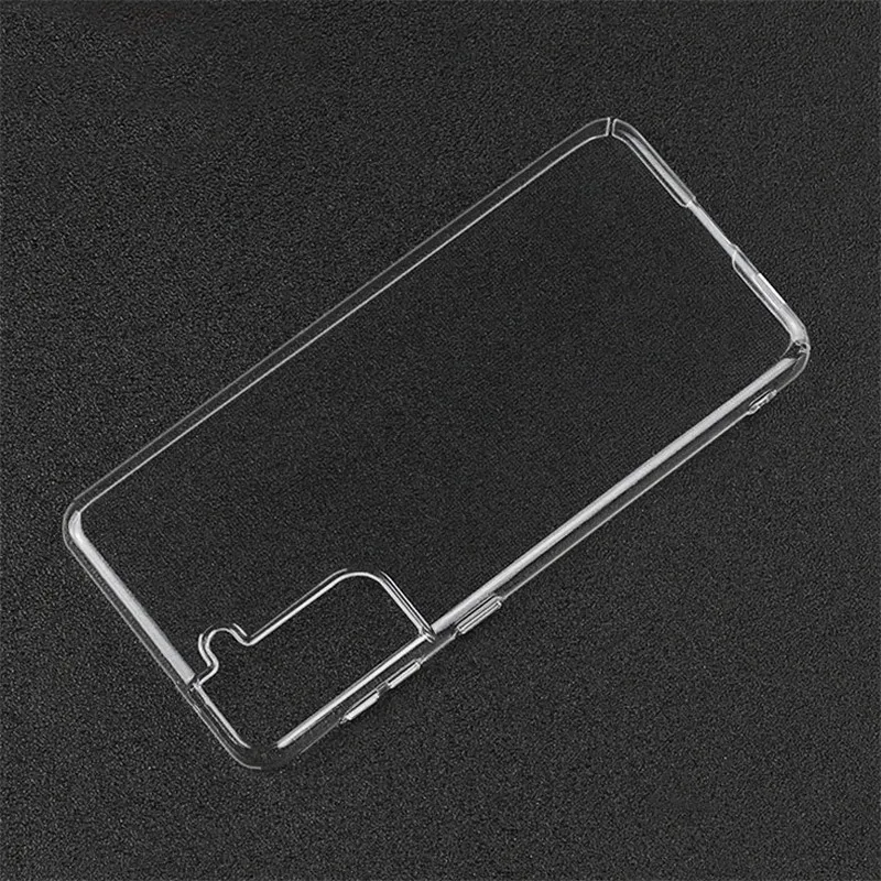 Clear Hard PC Plastic Phone Case For Samsung Galaxy S21 S20 S23 FE S22 S24 ULtra S8 S9 S10Plus Note 20 10 9 8 A52 A72 A54 A53