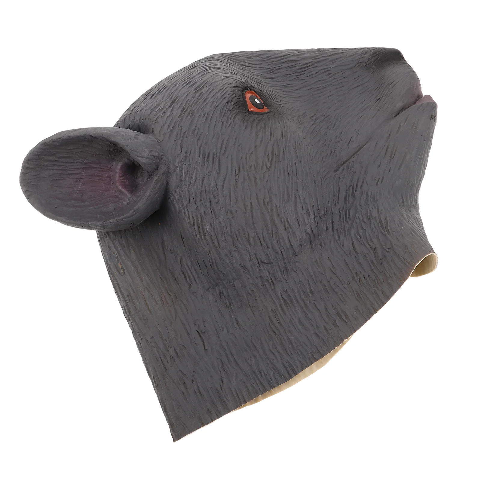 

Mouse Mask Cosplay Prop Realistic Animal Costume Headdress Funny Mice Headgear for Masquerade Birthday Carnival Dress Up Party