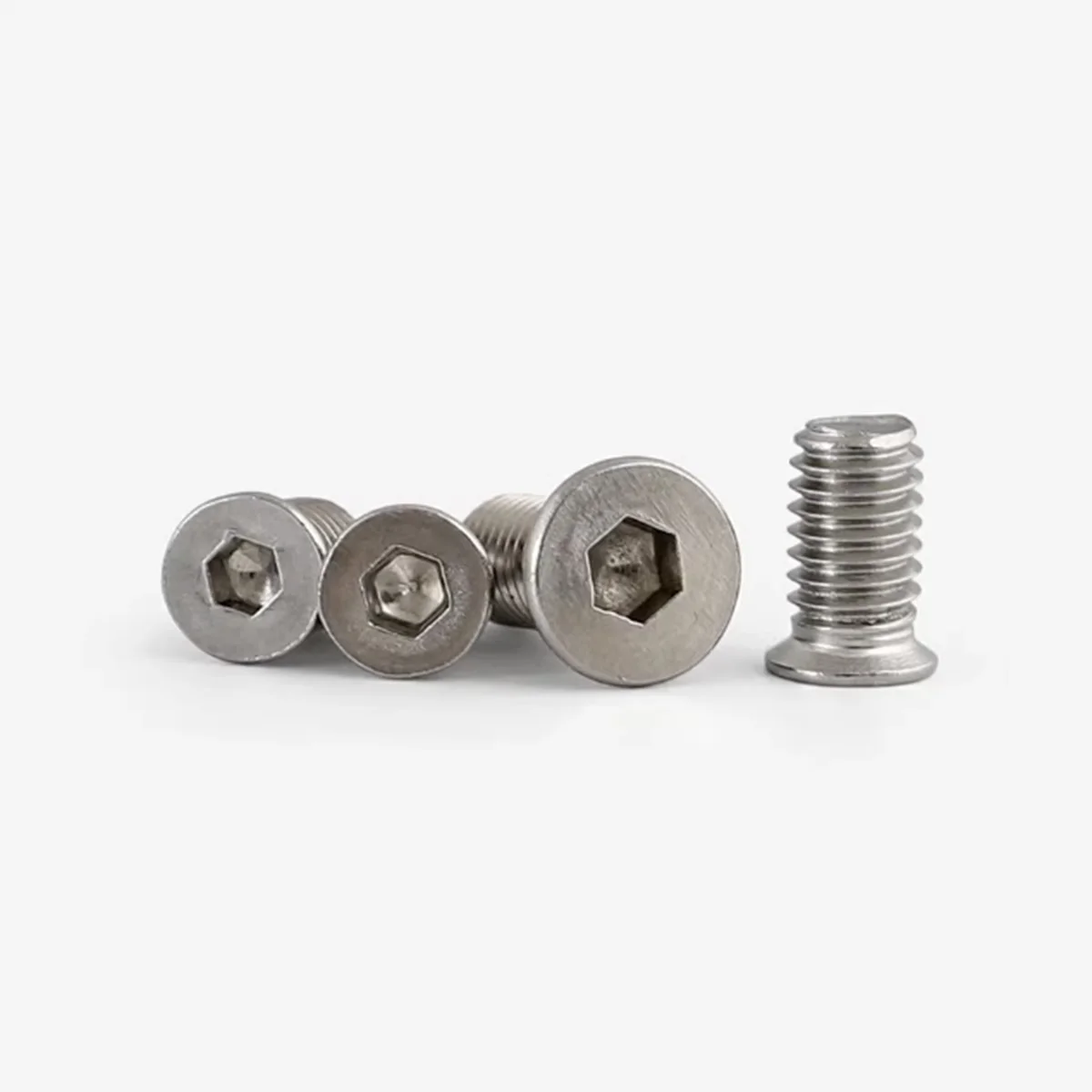304 Stainless Steel Non-standard Small Diameter Thin Countersunk Socket Cap Screw M2m3m4m5m6