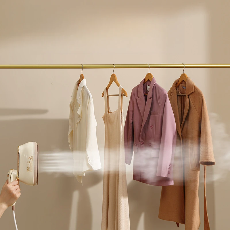 مكواة معلقة منزلية رطبة وجافة، مكواة صغيرة محمولة باليد، مكوّاة بخار أوتوماتيكية، تجاعيد الملابس المحمولة في المهجع