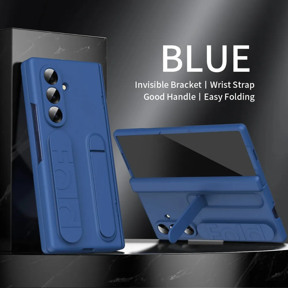 الأعمال سيليكون قبضة إخفاء قوس قضية الهاتف لسامسونج غالاكسي Z أضعاف 7 6 5 4 3 5G المضادة للخدش شاشة الزجاج فيلم المفصلي غطاء