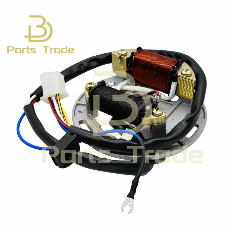 Ignition Stator Magneto Coil with Plate for Motorcycle Scooter AX100 Inner Rotor Kit 2 Stroke 100cc AX 100 2T Coil FR80
