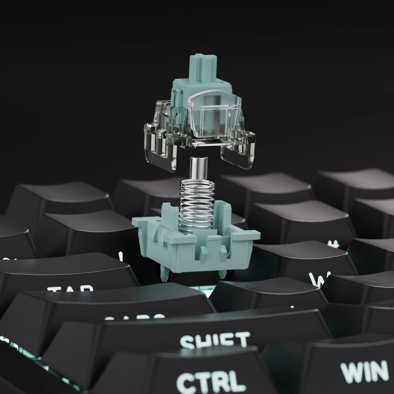 

Магнитный переключатель Akko AstroAim, 35gf, переключатель света, заводская смазка для ПК с выносом из помпона, точность 0,01 мм для магнитной механической клавиатуры