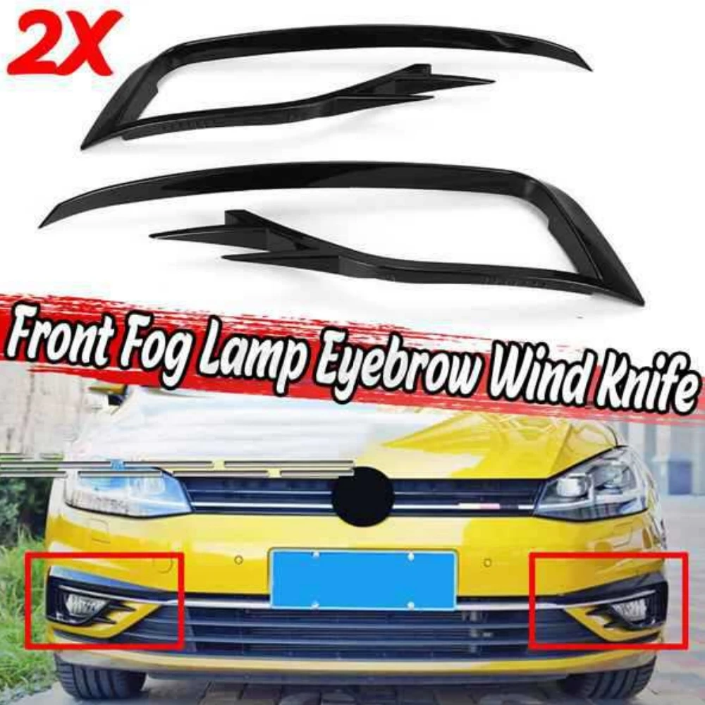 

Front bumper fog lamp decorative cover For Volkswagen Golf 7.5 MK7.5 2018- 2020