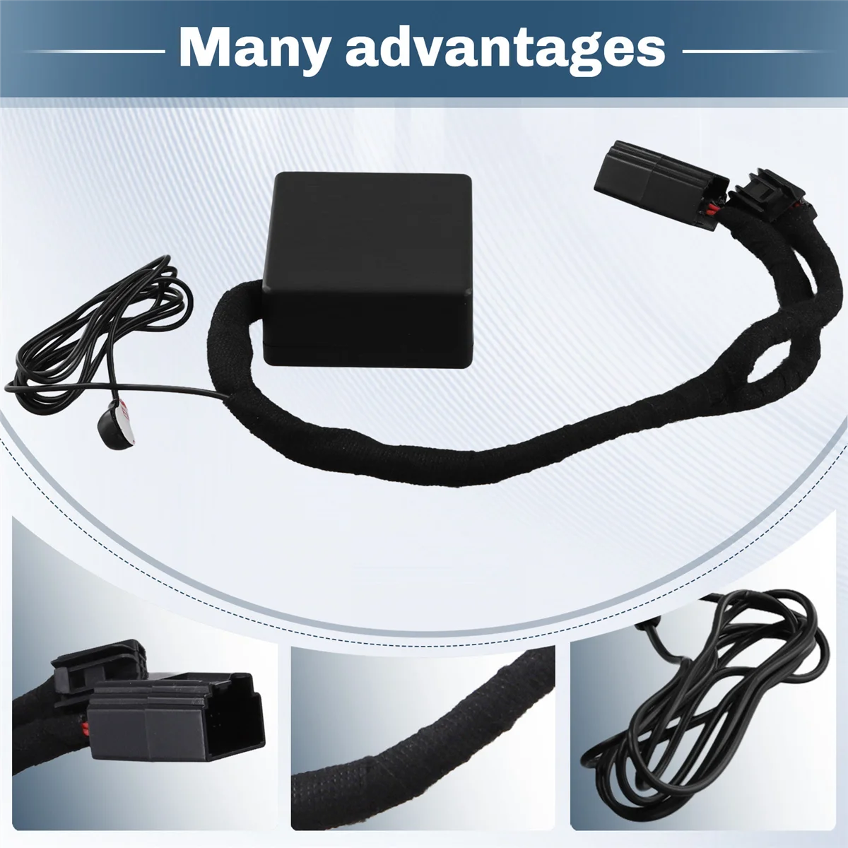 

N32R_Auto Headlight Switch Sensor for Ford Fiesta MK7 Fog Light Headlamp Control Module Low Beam Lights Adjuster