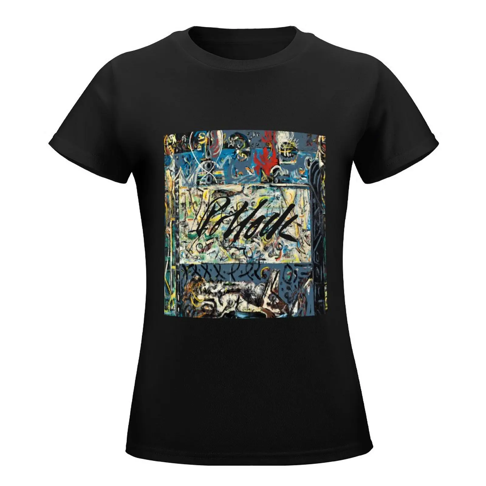 Guardians of the Secret by Jackson Pollock T-Shirt funny Female clothing anime clothes t-shirt dress for Women sexy