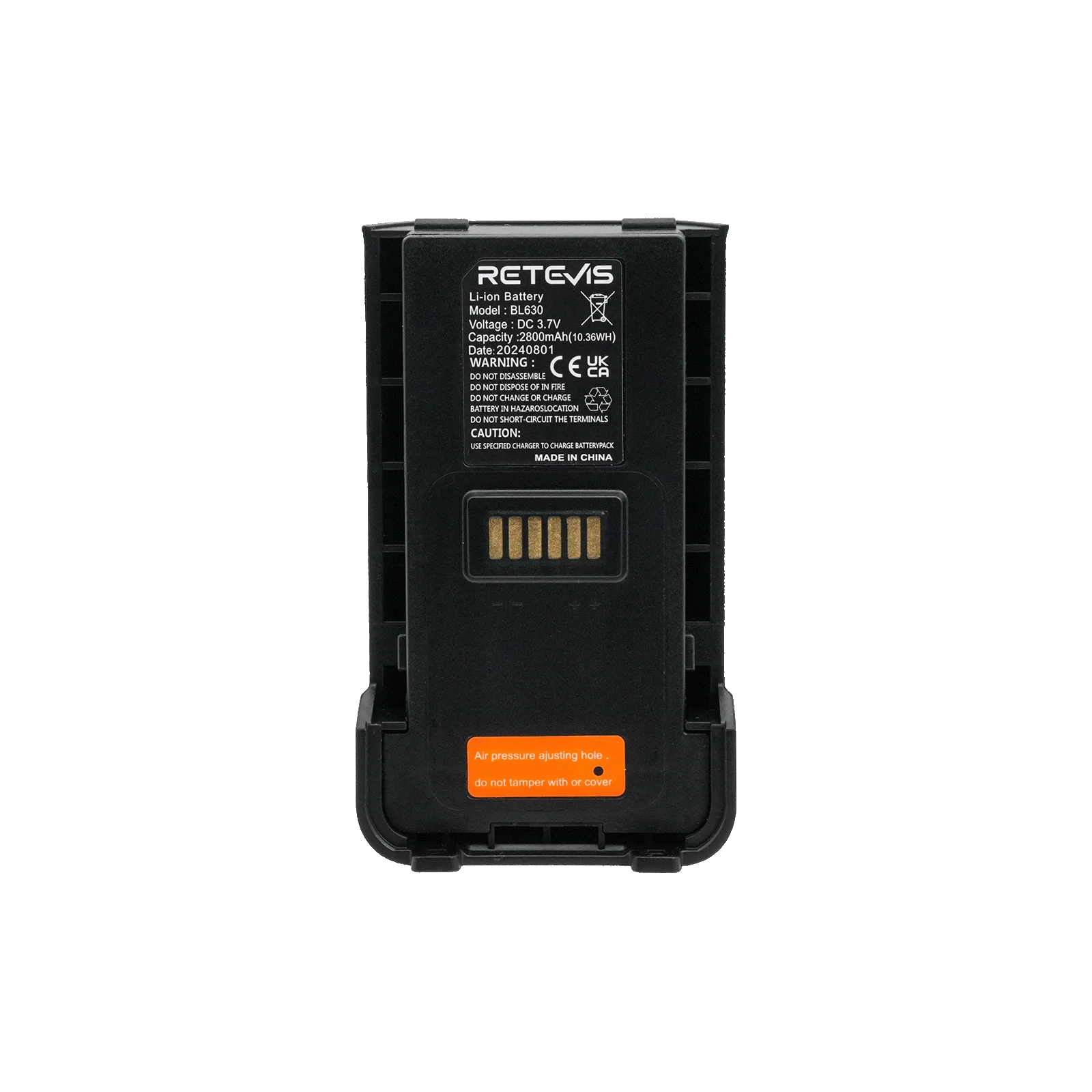 Retevis NR630  Walkie Talkie High Power Two-way Noise Reduction Walkie-talkie IP67 Waterproof Two Way Radio Type C Charger