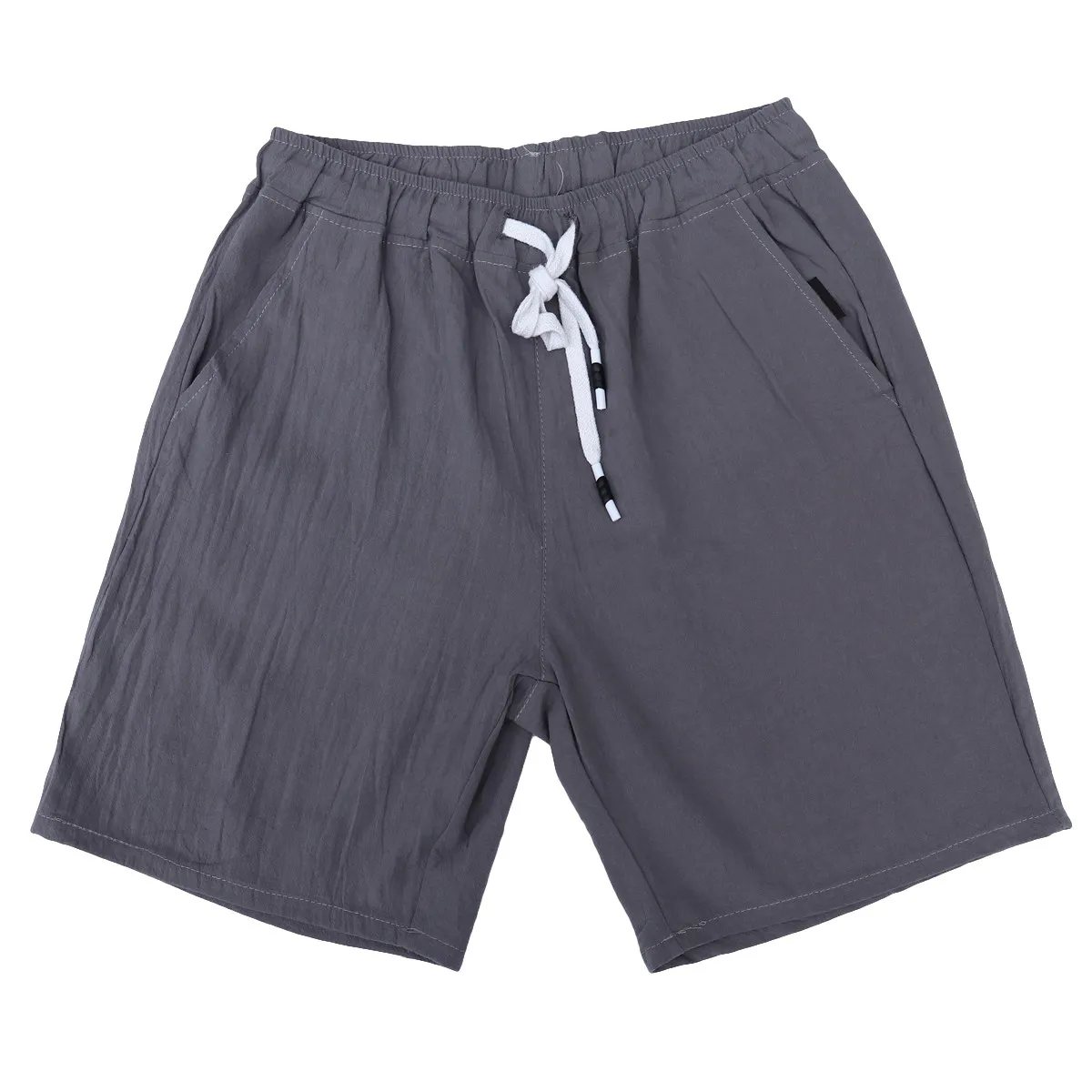 

Мужские серые шорты размера L для лета: повседневные, дышащие, спортивные, пляжные, однотонные, стильные, для плавания, серфинга, волейбола и тренировок