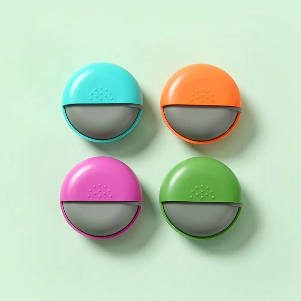 Creative Plastic Round Rotating Pill Box Sealed Portable Single Pill Cases Mini Medicine Box Tablet