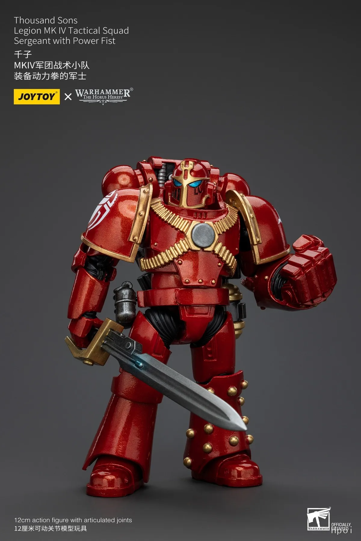 

【TM】JOYTOY Warhammer 40K Масштабная фигурка 1/18 Blood Angels Crimson Paladins Squad Crimson Paladin 1 Модель игрушки в подарок