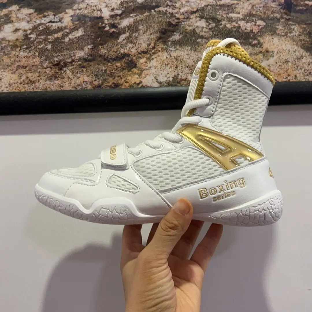 

New 2025 Hot Sale Professional Unisex Breathable Wearable Comfortable Match Wrestling Boots Boxing Very Good