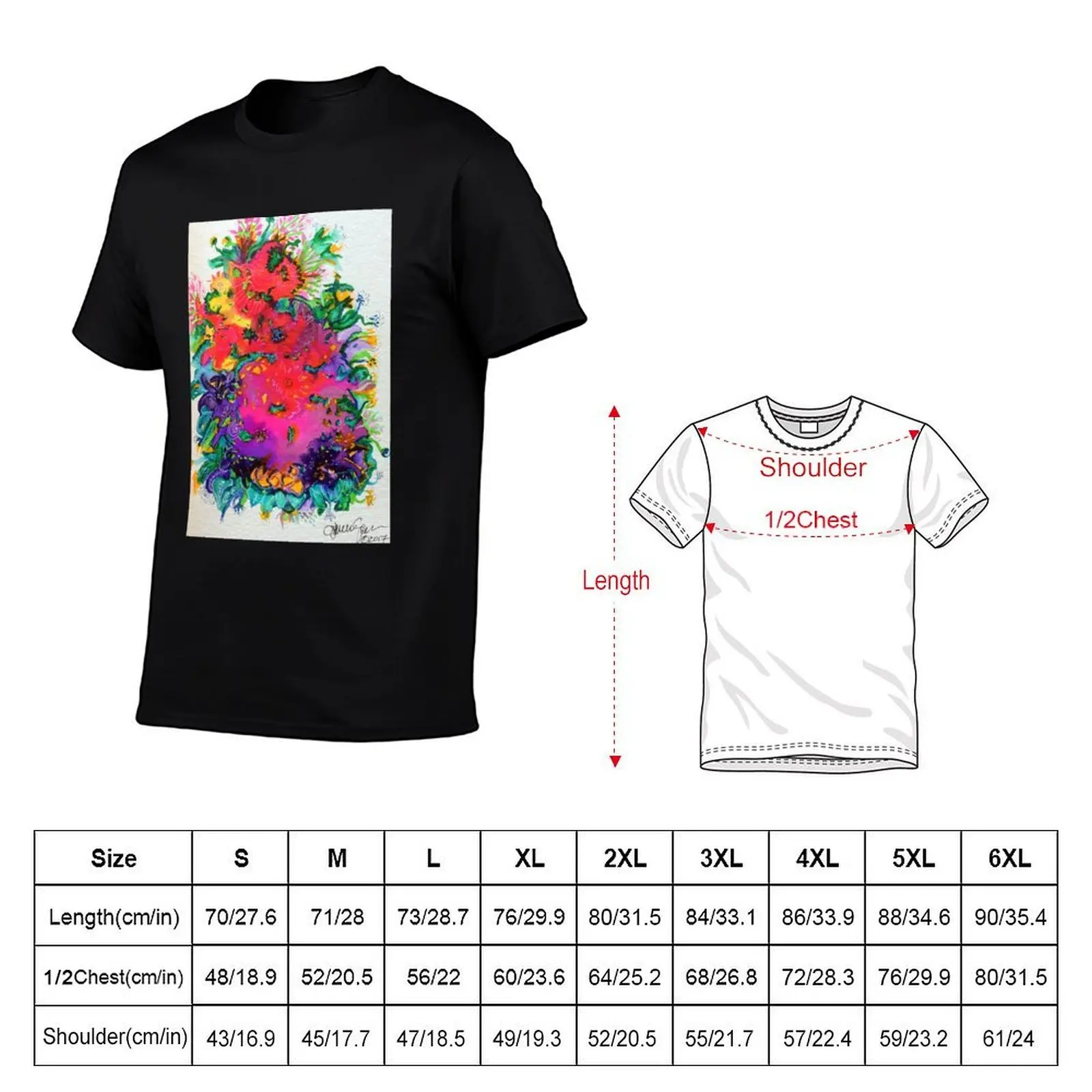 Blooming Miracle T-Shirt t shirt men 100% cotton luxury brand men t shirt cotton 100% man t shirts cotton T-shirt