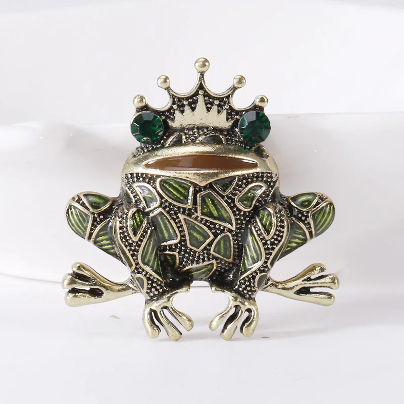 StarryGem grosir Frog One katak bros untuk wanita Unisex Enamel katak pin Kantor pesta teman mengumpulkan hadiah aksesoris