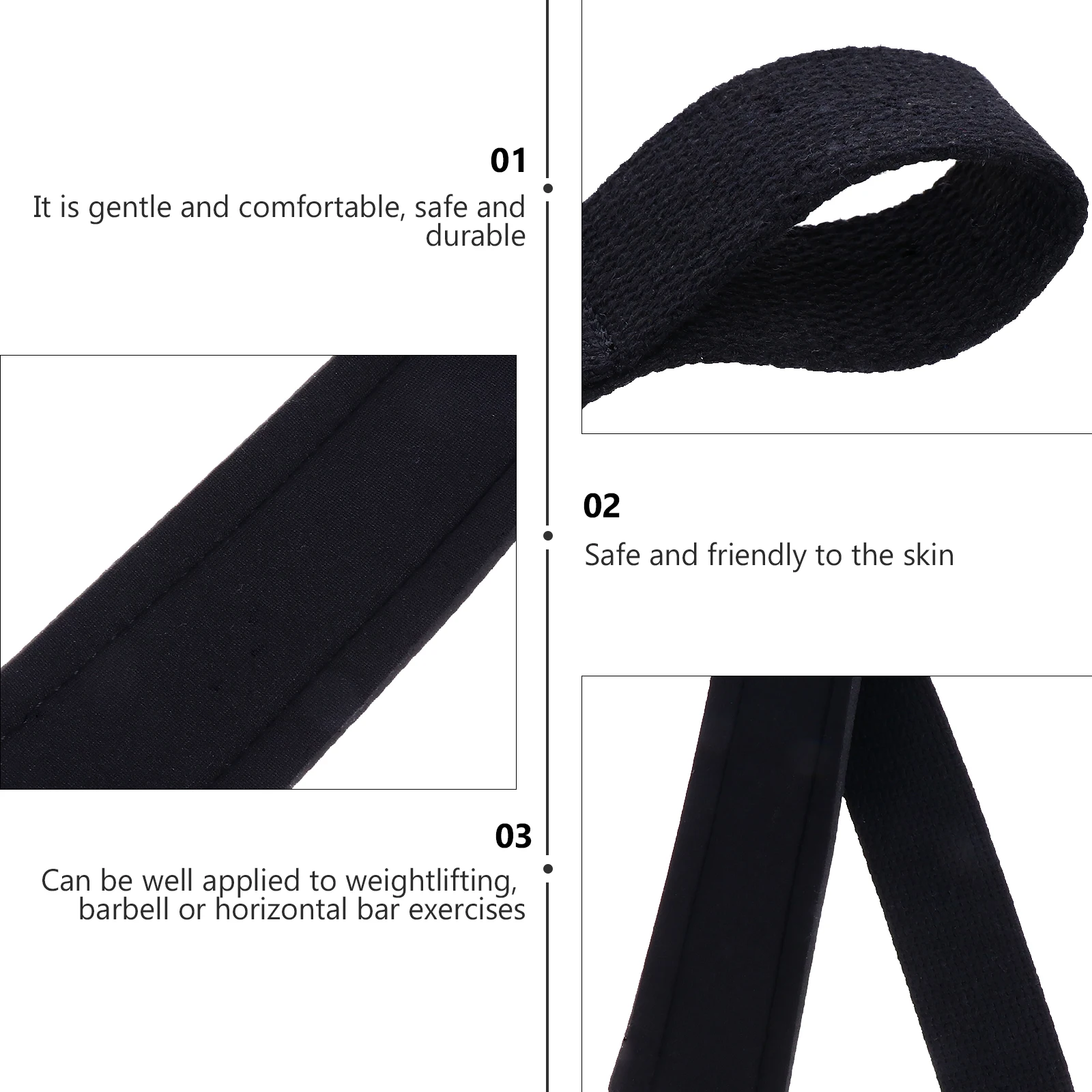 

2pcs Wrist Sweatband For Weight Lifting Thickened Non-Slip Fitness Wrist Protector Support Brace Band Cotton Sbr Material Gym