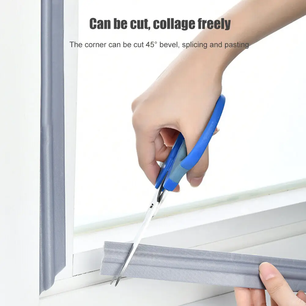 

Weatherstrip Window Insulating Tape For Doors And Windows Edge Protection Soundproof Material Wind Noise Blocker Seal Strip