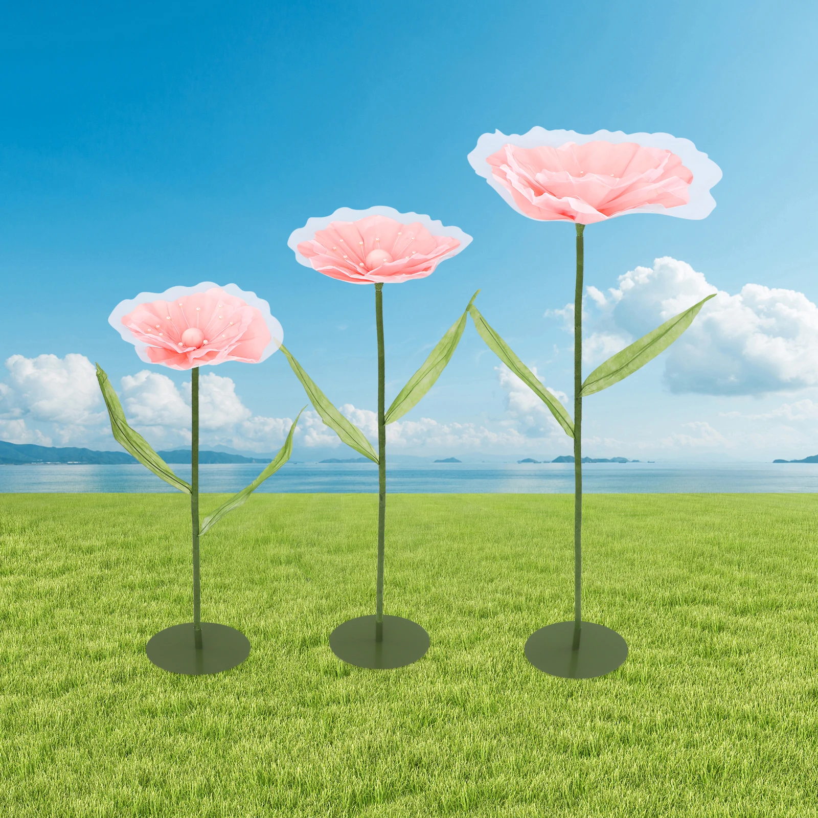 

3PCS Wedding Decoration Artificial Flowers Artificial Flower Arrangements FOR Home Décor Parties Banquets