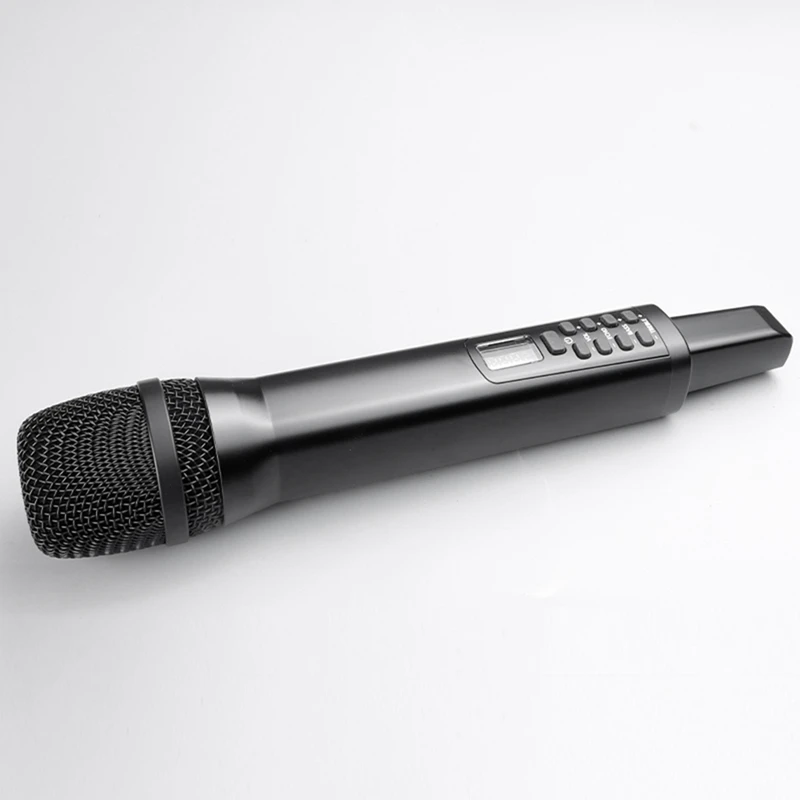 Karaoke Wireless Microphone Receiver Audio Singing Performance Echo Treble Bass 2.4G Wireless Handheld Microphone Easy To Use