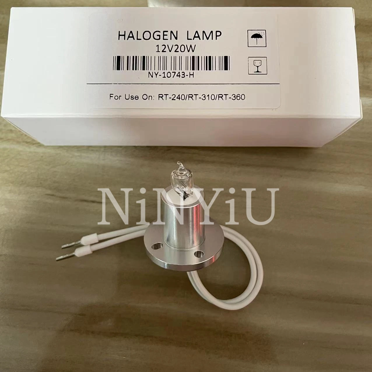 12V20W Halogen Lamp For Rayto Chemray-160 Chemray-240 Chemray-120 RT-240 RT-310 RT-360  Automatic Biochemical Analyzer