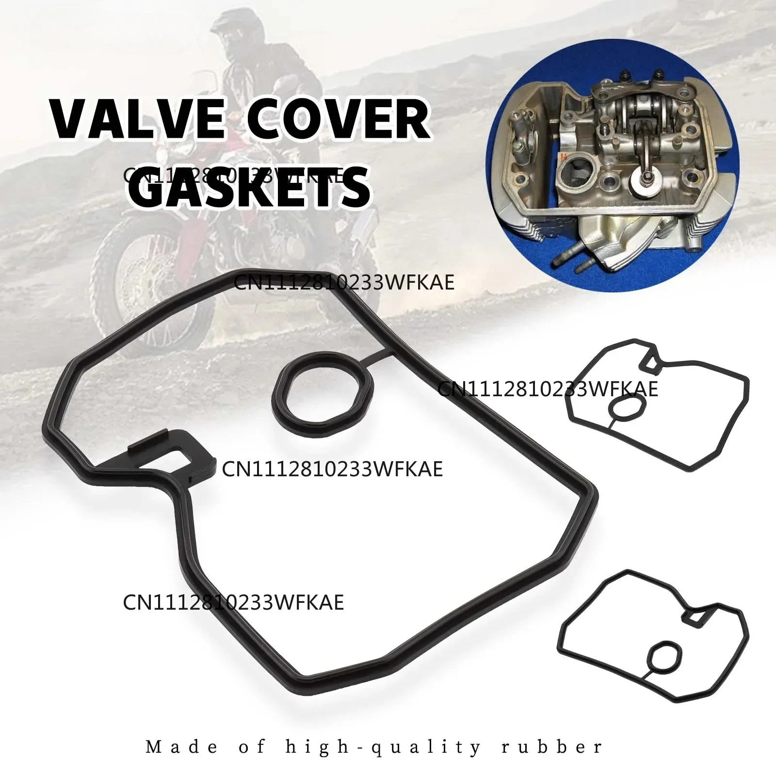 Motorcycle Gasket - Paking Penutup Kepala Silinder Motor untuk