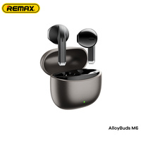REMAX Zinc Alloy True Wireless Stereo Earphone TWS Earbuds For Music & Call Bluetooth 5.4 Headphone AlloyBuds M6