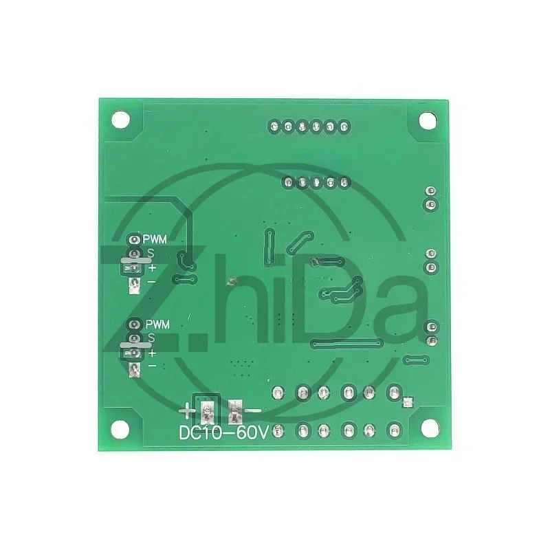 Dual Channel PWM Fan Speed Controller Board With Temperature Display and Overheat Alarm