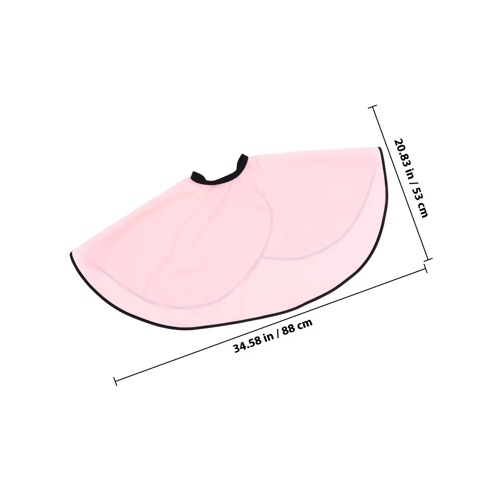 1 Stück Haarschnitt-Umhang, atmungsaktiv, bequem, statisch frei, langlebig, leicht trocknend, Salonschürze, Friseurumhang