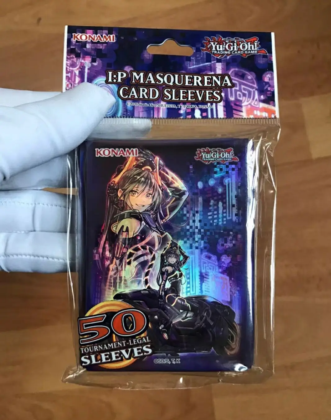 50枚入り-遊戯王-コナミ-デュエルモンスターズ-i-p-マスケレナ-公式コレクション-シールドカードプロテクター-デュエリストスリーブ