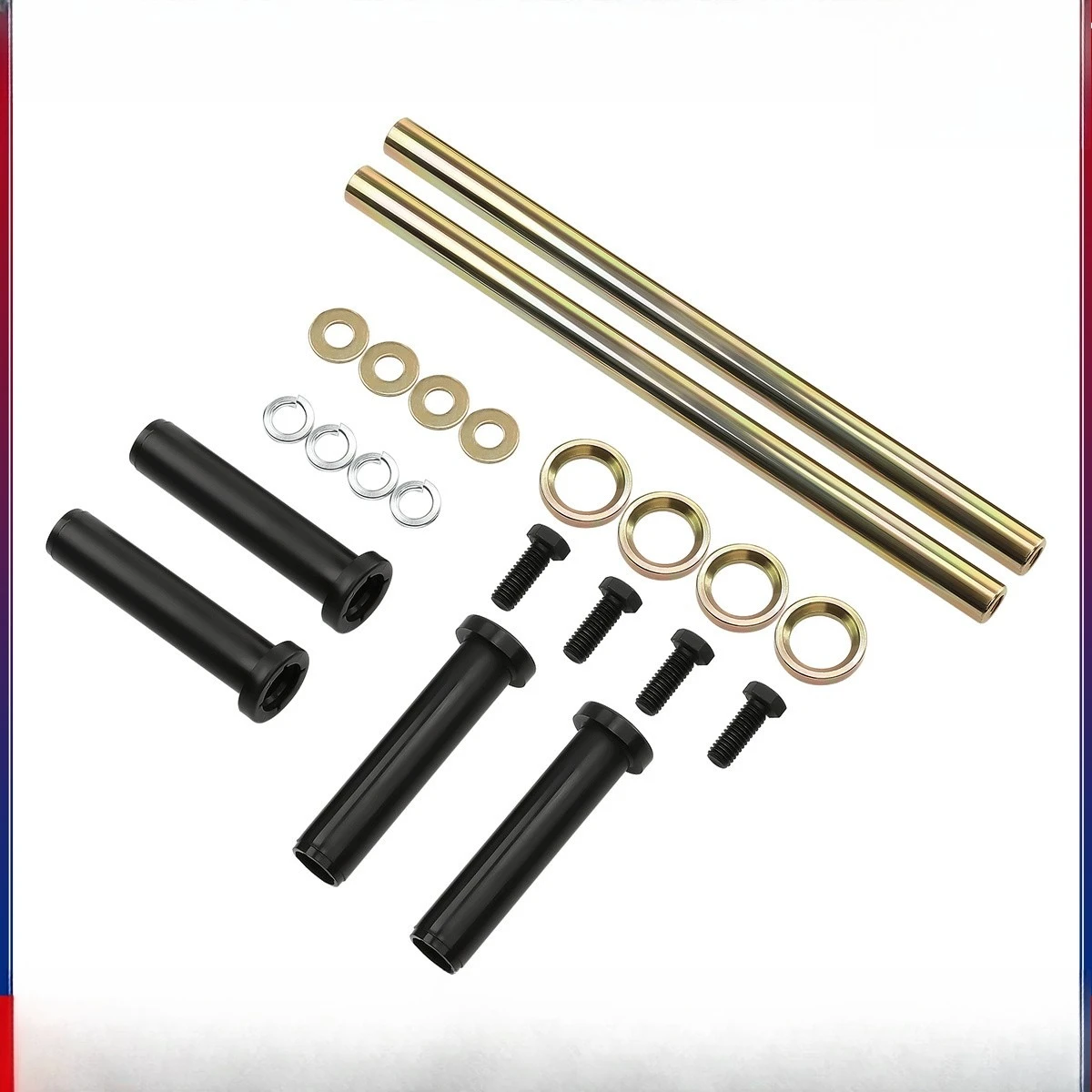 

Front Lower A-arm Bushing Shaft Kit for Polaris Trail Blazer 250 330 400