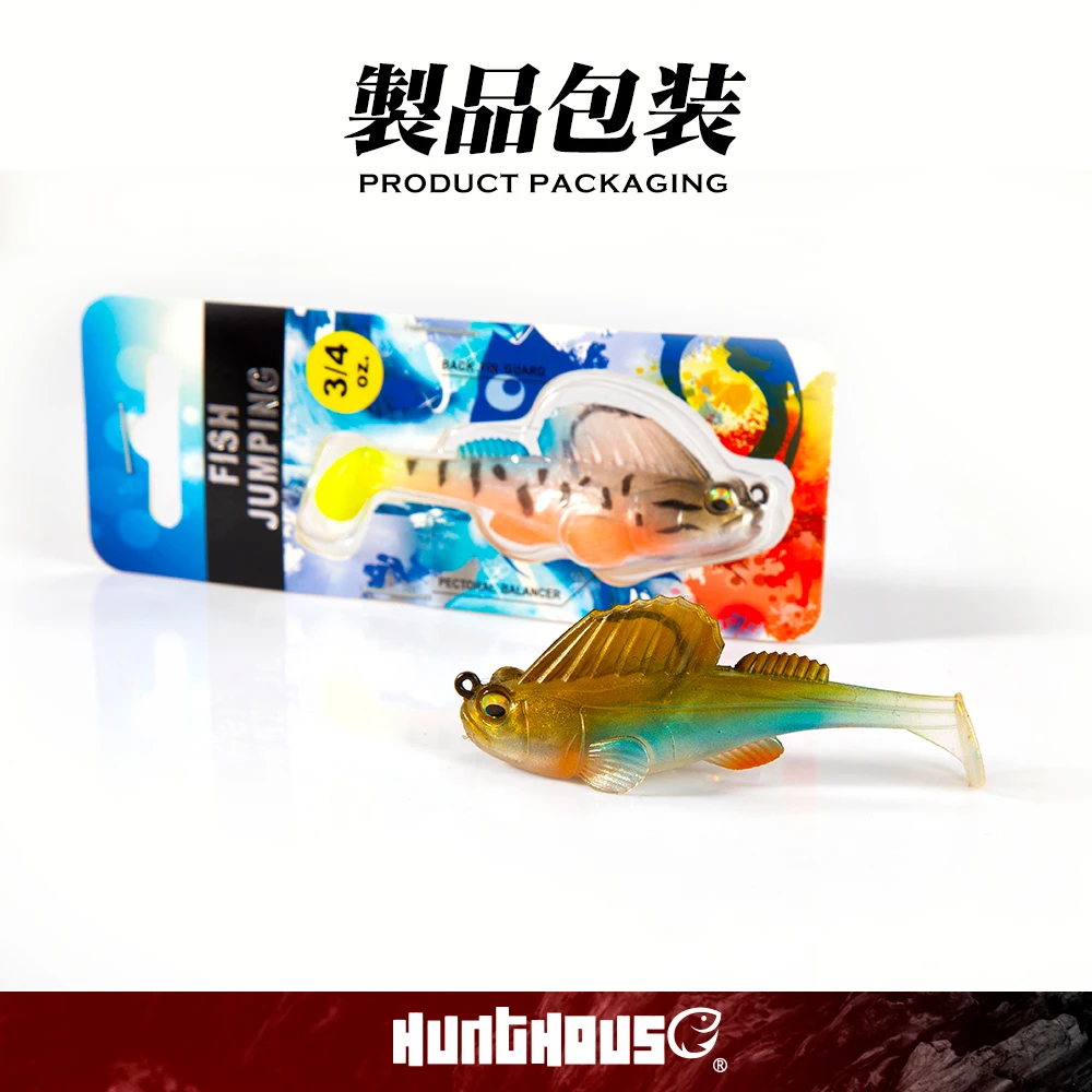 Hunthouse Angeln Locken Weichen Köder Jig Weicher Köder 7/10/14/21/28g Swimbait wobbler Hecht Bass Shad Für Angeln Barsch Salzwasser Fisch – Detail 15