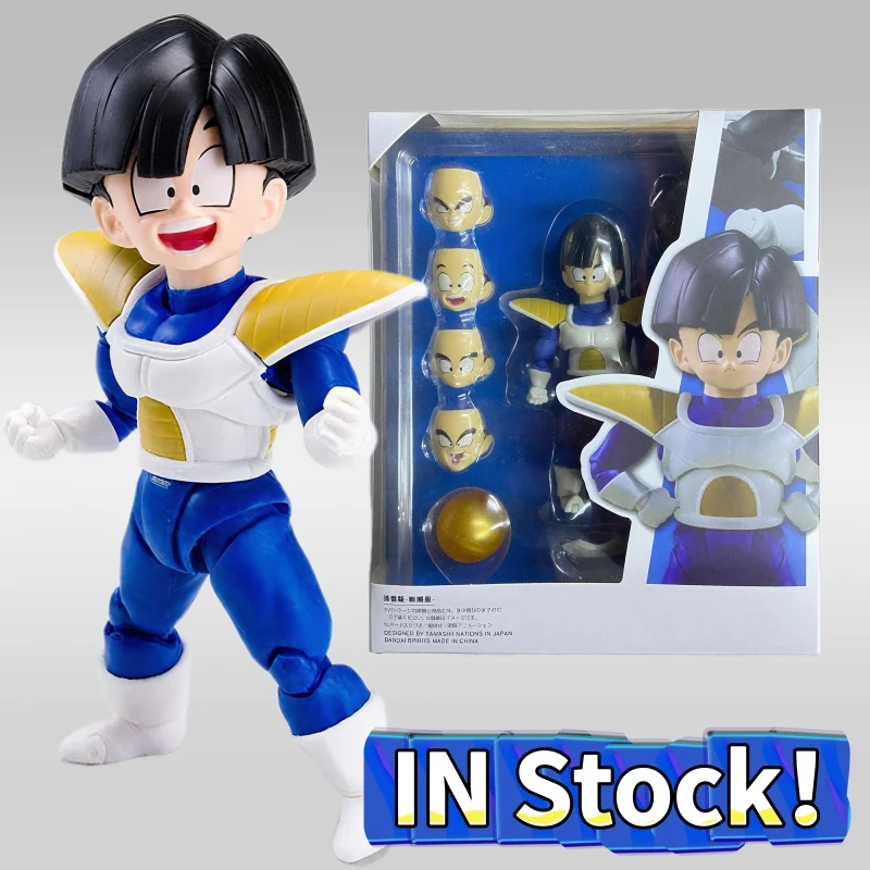 

11cm Anime Dragon Ball Z Figures Namek Combats Kuririn Action Figure SHF Childhood Krilin Movable Collectible Model Toys Gift