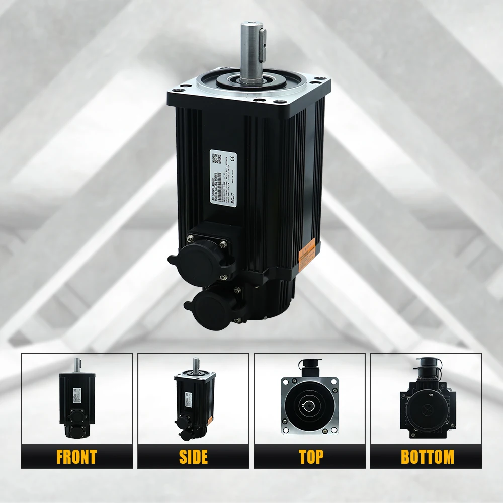 محرك سيرفو لجهاز التوجيه باستخدام الحاسب الآلي ، محرك أحادي الطور أو ثلاثي الطور ، كابلات RS485 3m ، 1.8 كيلو وات ، 3000 جزء في الدقيقة ، 6 نانومتر ، 110 إس جي-m06030 ، AC220V ، RPM #2