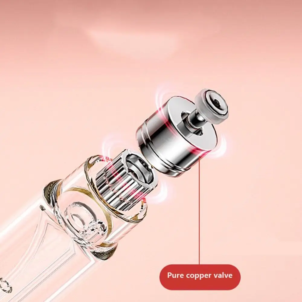 Tragbare, selbstpumpende Leder-Sprühflasche, nachfüllbare Lederflasche mit Bodenbefüllung, auslaufsicher, feiner Nebel, 5ml Zerstäuber für Reisen – Detail 4