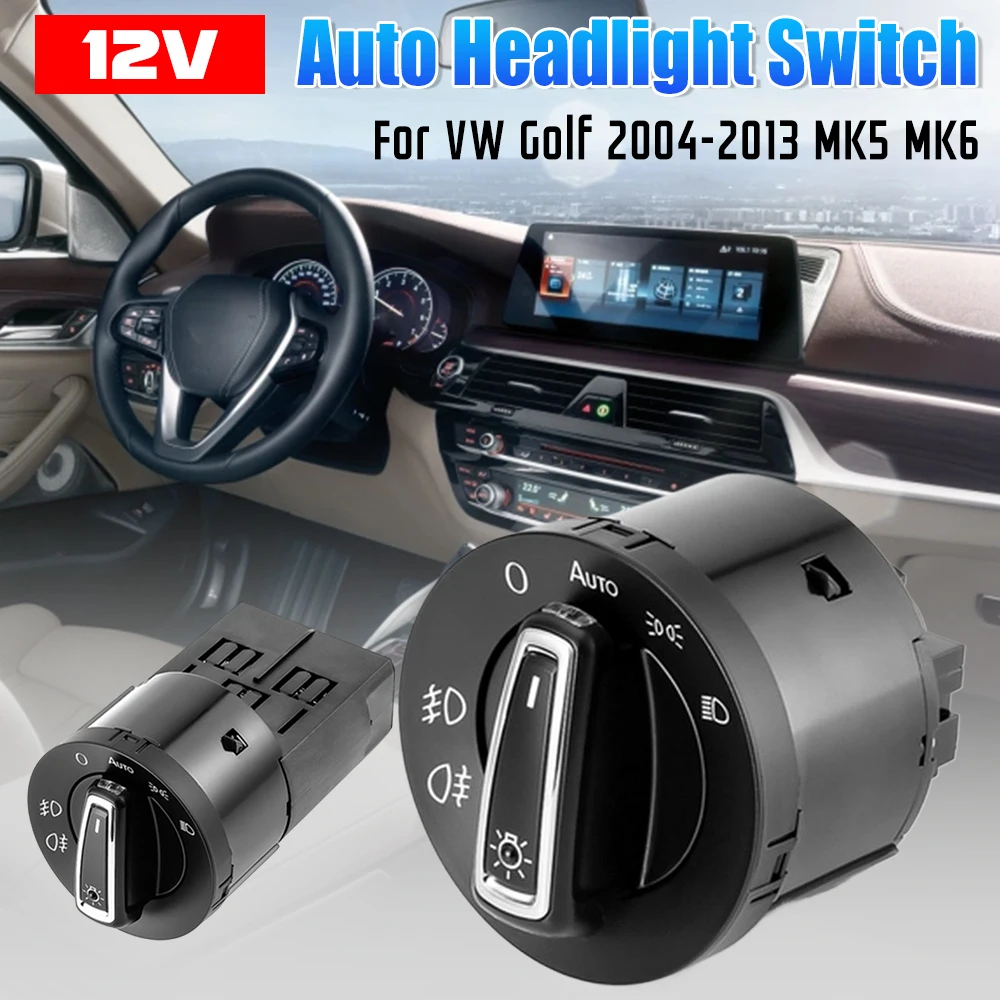 

Для V-W/Golf 2004-2013 MK5 MK6 автоматический переключатель фар, датчик света, модуль 14Pin/10Pin, автоматический датчик освещенности