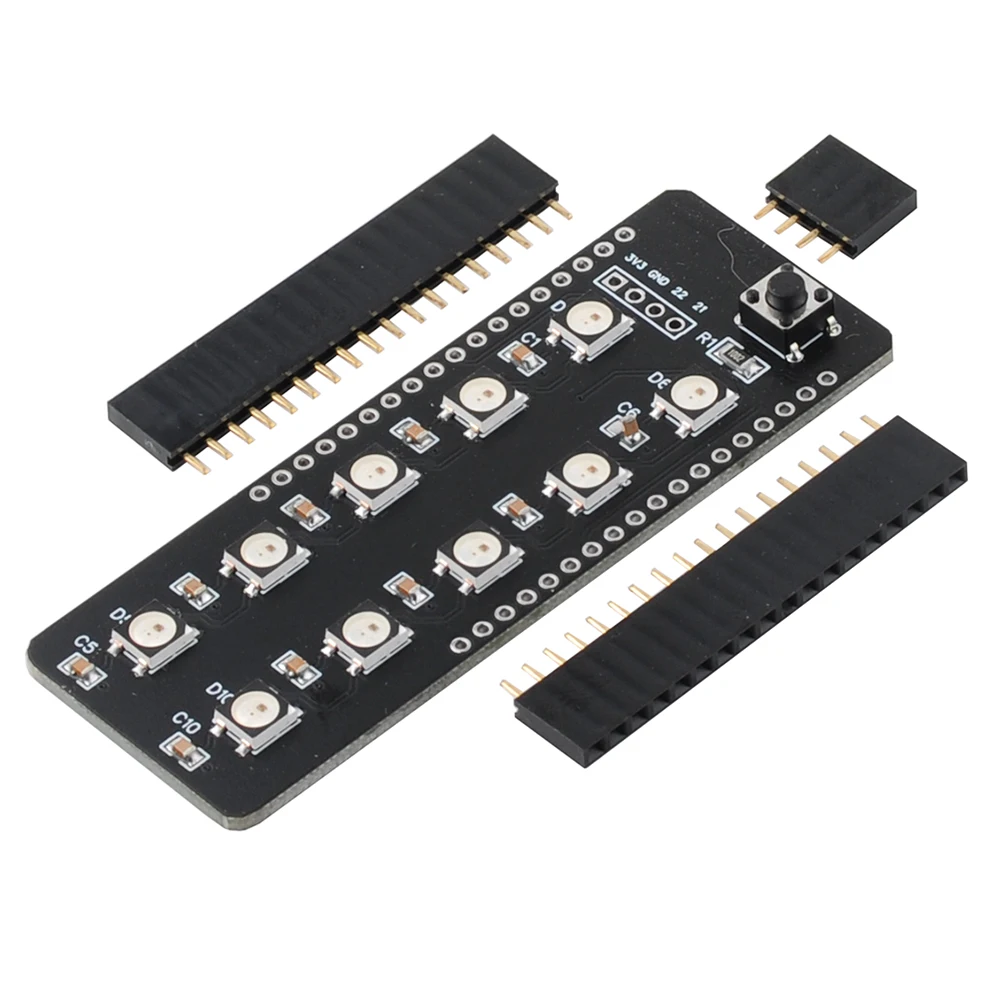 WS2812 Adressierbare RGB-LED-Platine für ESP32 DEVKIT DOIT V1