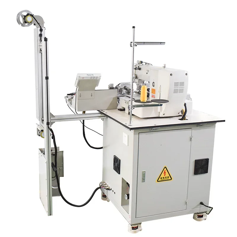 Computer automatic automatic rubber band machine, Minggen splicing reinforcement sewing machine