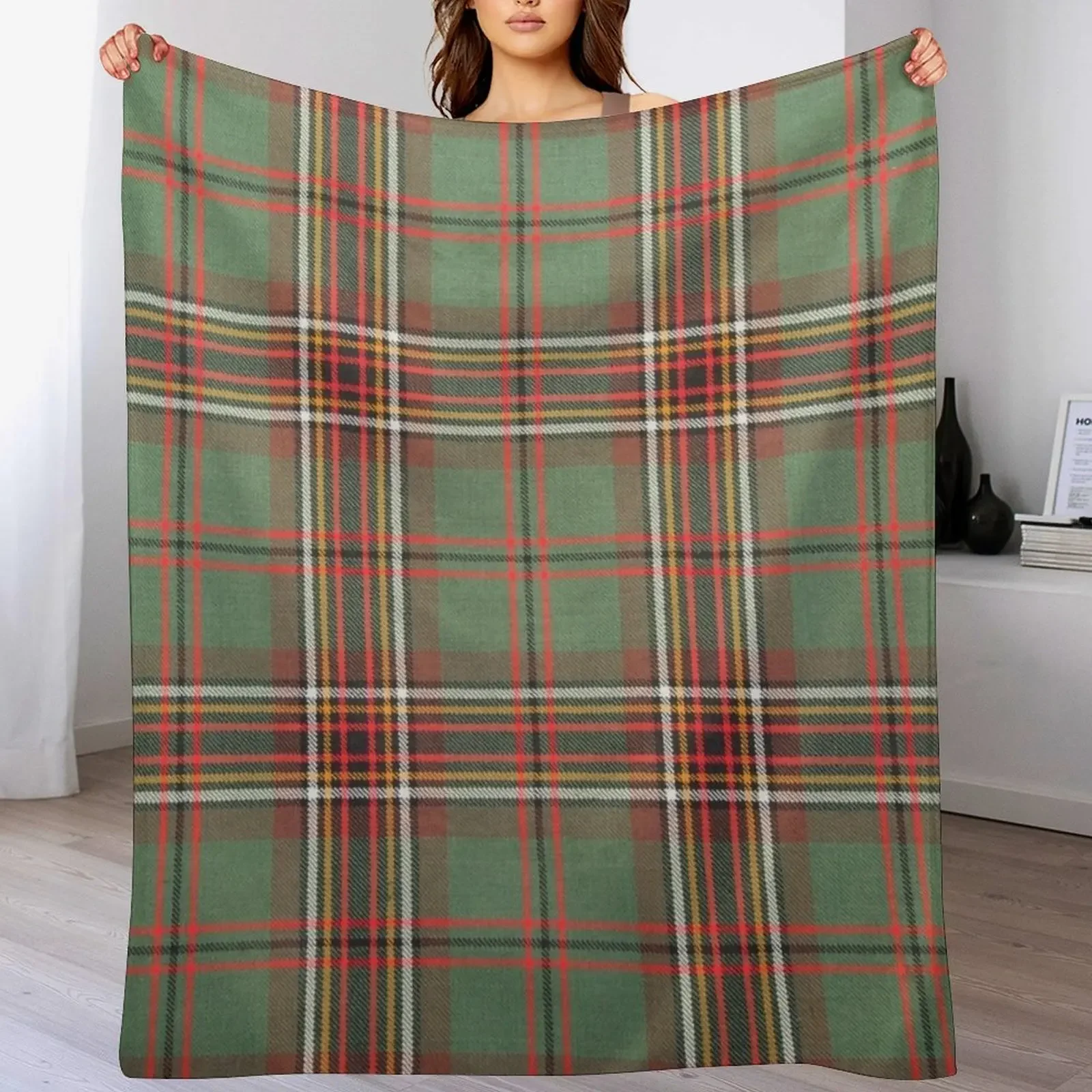 

Murphy Tartan Throw Blanket Shaggy Stuffeds Warm Luxury Brand Blankets