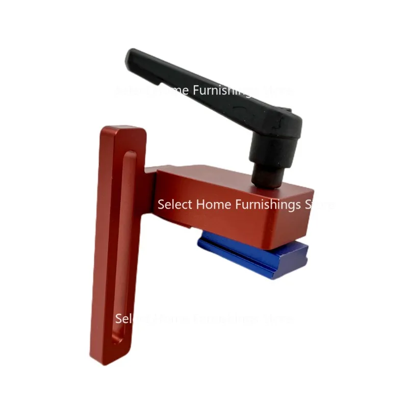 

30 Type Miter Track Stop - Aluminium Alloy Miter Track Jig , T Track Stop Block with Lock for Standard T-track Woodworking Tools